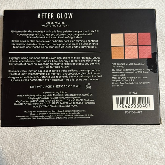 🆕 ~ Tahari Beauty AFTER GLOW cheek palette - Picture 2 of 3